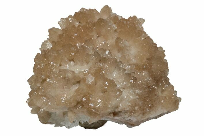 Lustrous Olmiite on Calcite - N'Chwaning Mine, South Africa #169766